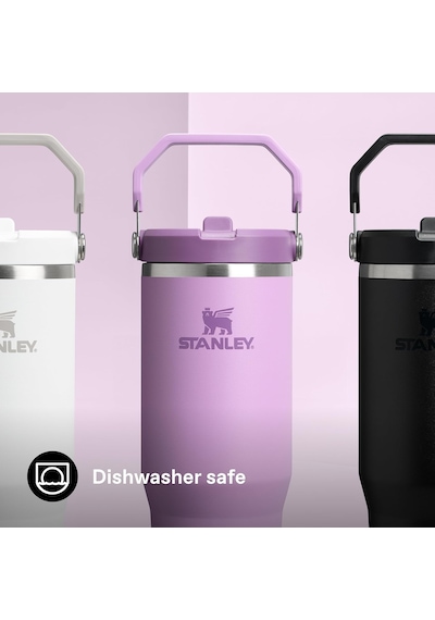 Stanley Iceflow Flip Straw Tumbler Pipetli Termos Bardak, 0.89 L Çok Renkli