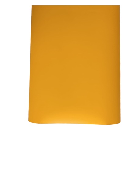 Dayanıklı Araç Motor Mobilya Folyosu Mat Sarı 126 x 50 CM