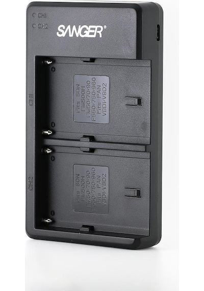 Sanger Np F970 Sony İkili Usb Şarj Aleti