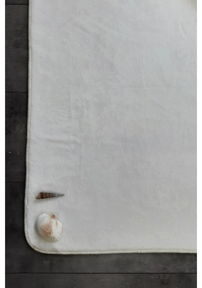 Ultrasoft Düz Krem 3 Lü Banyo Halısı Paspası Seti Kaymaz Tabanlı Krem