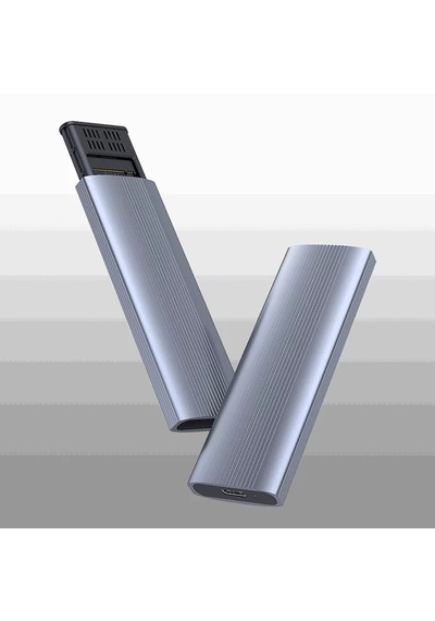 Bluesery Bs-m222 Usb 3.1 Type-c To Pcı-e Express Nvme Ssd M.2 M-key Hard Disk Kutusu Gold Serisi
