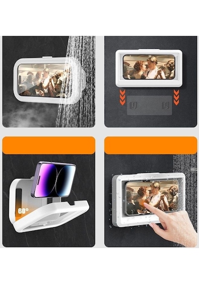 Su Geçirmez Hareketli Telefon Tutucu Stand