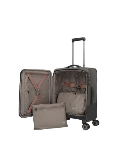 Travelite Crosslite 5.0 4w Trolley S Kabin Boy Valiz Yeşil
