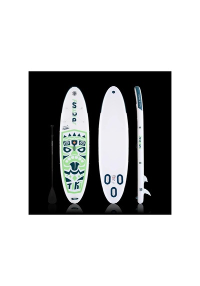 Funawater Tiki Şişme Sup Board/stand Up Paddle Board Pati Dostu Yüzey 320x85x15 Cm