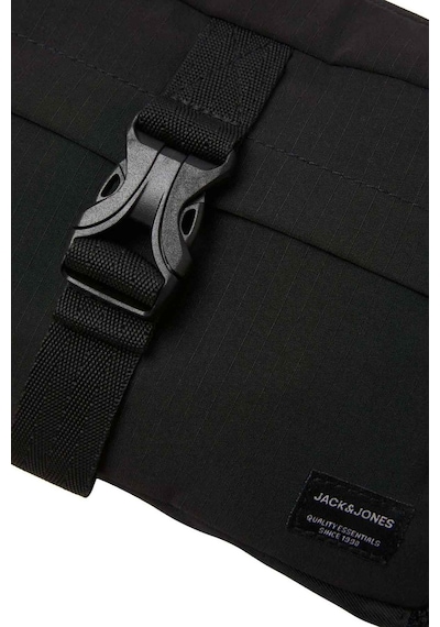 Jack & Jones Jacashford Mesh Bumbag Siyah Erkek Bel Çantası 000000000101961536 Siyah