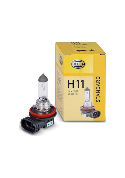 Ampul H11 Halojen Pgj19-2 12v Tek Telli Far Ve Sis Mercedes Bmw Citroen Honda Opel Vw 8gh 008 358-121 - 8gh 008 358-121