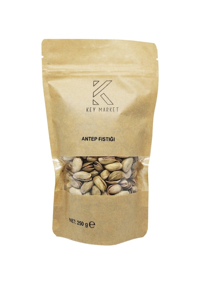 Key Market Doğal Kavrulmuş Kabuklu Tuzlu Antep Fıstığı 250 G