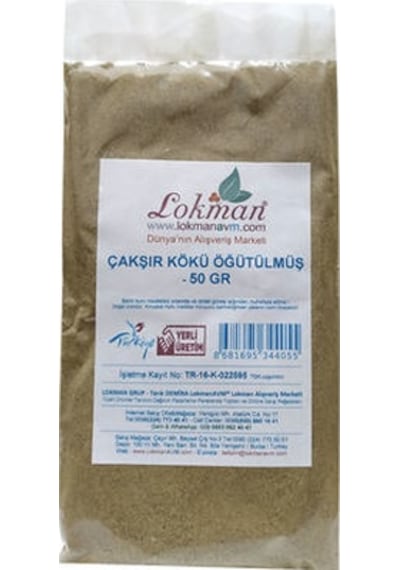 Lokman Çakşır Kökü Öğütülmüş 50 G