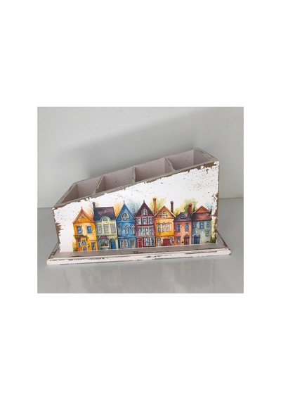 Kumandalık Düzenleyici 25cm 13cm 13cm Orta Sehpa Dekoru Ev Dekorasyon Ürünleri Pembe - 909307127
