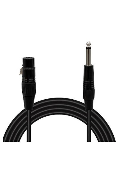 Xlr Erkek- 6.3mm Gitar Kablo 3 Metre