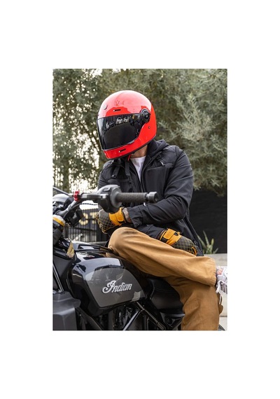 Torc T-1 Newport Kapalı Motosiklet Kaskı Kırmızı