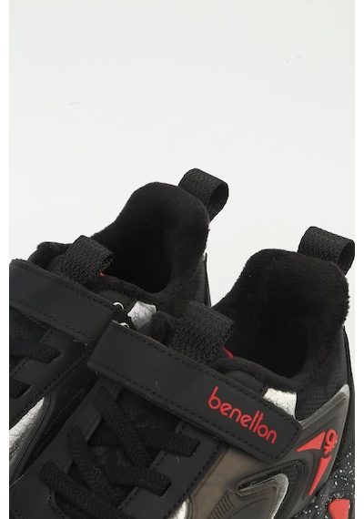 United Colors Of Benetton Benetton Siyah Kirmizi Çocuk Spor Ayakkabı Ithal Bnı-11033 001