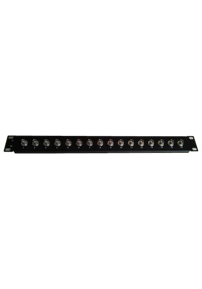 Bnc Patch Panel - 16Port Bnc F/F Konnektörlü Rack Tipi 1U