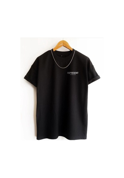 Flood Of Style Erkek Siyah Premium Represent Baskılı Oversize Bisiklet Yaka Kısa Kollu Tişört Flood Of Style Erkek Siyah Premium Represent Baskılı Oversize Bisiklet Yaka Kısa Kollu Tişört