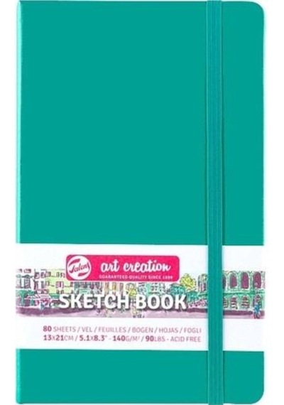 Sketch Book Forest Green 13x21 CM
