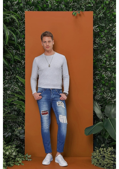 Efor Denim Pnt 116 Mavi Jean Pantolon Mavi