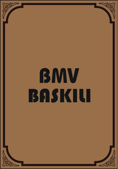 Cihan Oto Paspas Kağıdı Bmw Amblem Baskılı 100 Adet 35x50 135gr