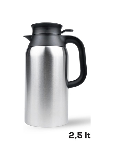 Tr 2123 Dailyserve Çift Katmanlı Paslanmaz Çelik Termos Çay Termosu Su Termosu 2,5lt Diğer