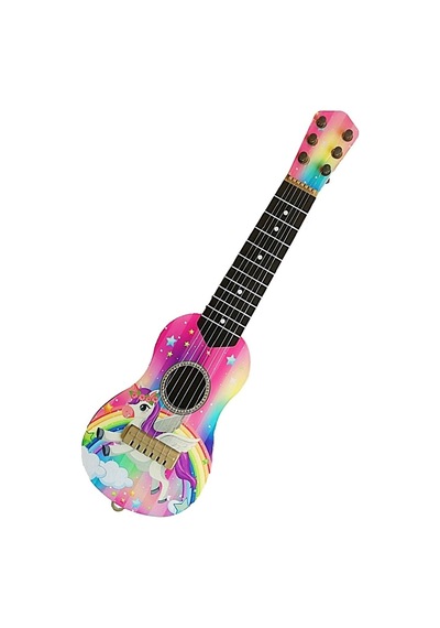 6 Telli Oyuncak Çocuk Gitarı Ispanyol Gitar 50 Cm Ünic