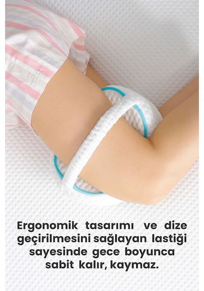 Viscofoam Diz Arası Ortopedik Yastık Bacak Arası Yastığı Visco Yastık