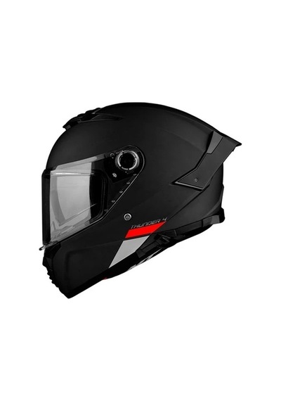 Mt Thunder 4 SV FF118SV Solid A1 Full Face Motosiklet Kaskı Mat Siyah