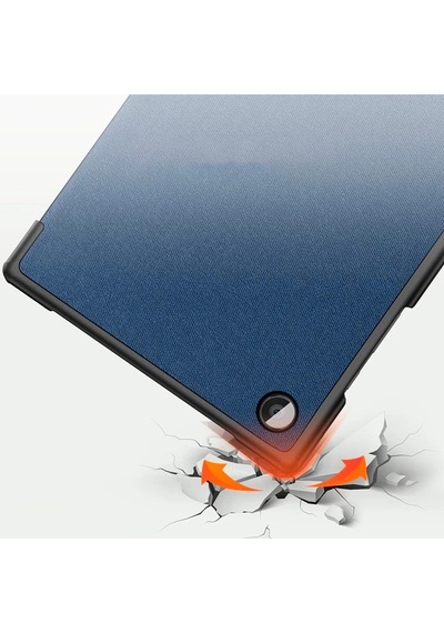 Dux Ducis Samsung Galaxy Uyumlu Tab A8 2021 10.5 X200/x205 Kılıf Kalem Bölmeli Standlı Domo Series- 5775