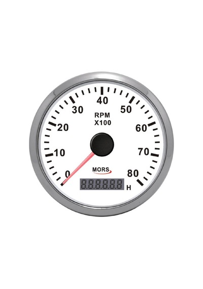 Mors Devir Göstergesi 8000 Rpm Beyaz