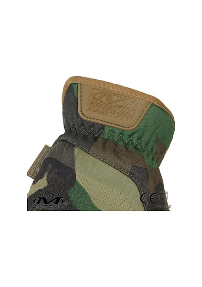 Mechanix Wear® FastFit Woodland Camo Tactical Eldiven Kahverengi