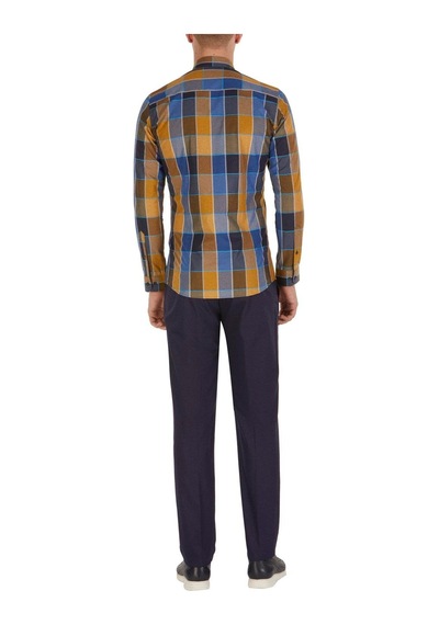 Efor P 1015 Slim Fit Lacivert Klasik Pantolon Lacivert
