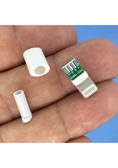 Ic-266b-2 Erkek Apple iPhone Uyumlu Lightning Şarj Soketi Kablo Tipi Konnektör Seti