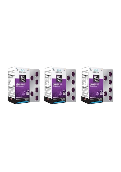 Zade Vital Çörek Otu Yağı 900 Mg 60 Yumuşak Kapsül 3 Adet