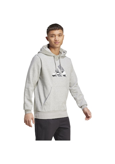 Adidas Erkek Kapüşonlu Sweatshirt M Camo 3b Hd Jm6377 Gri