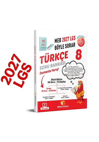 8. Sınıf 2027 Lgs Meb Böyle Sorar Türkçe Soru Bankası Video Çözümlü