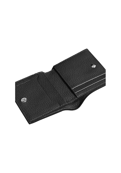 Montblanc Grain Deri 4 Bölmeli Cüzdan 222995 Siyah