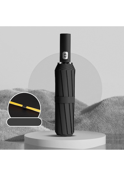 Mi'umbrella 12 Tel Otomatik Şemsiye Siyah