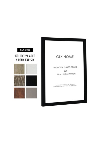 Buradabulabilirsin 21x29 A4 Karışık Ahşap Çerçeve Bbz