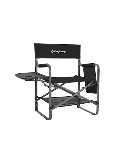 Kingcamp Ash Compact Katlanır Kamp Sandalyesi Black Siyah