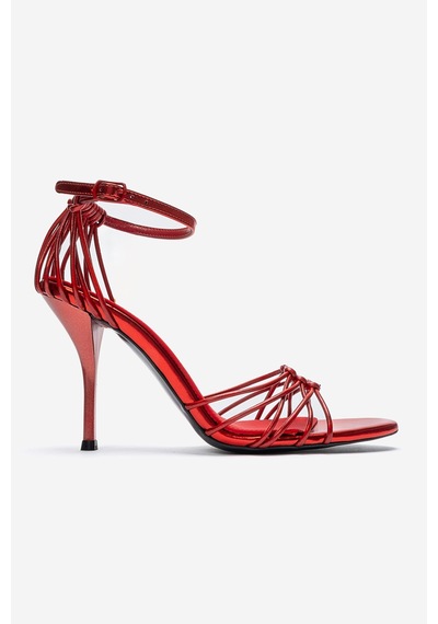 Luvishoes Arona Kırmızı Kadın Topuklu Ayakkabı