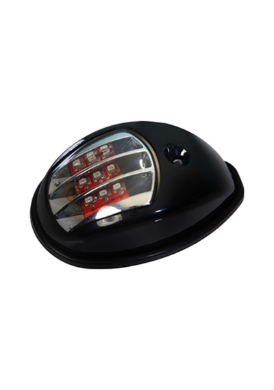 12V Ledli İskele Sancak Siyah
