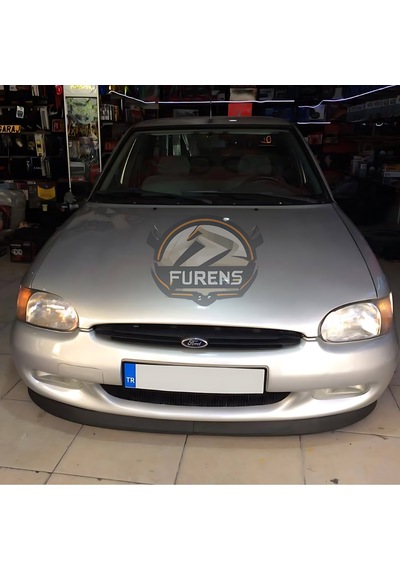Ford Escort 1993-2003 Uyumlu H Lip Esnek Ön Lip 2 Parça Karlık Ön Ek Tampon Altı Dill