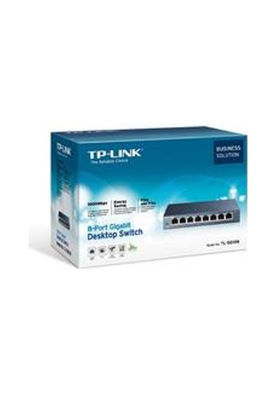 Tp-link Tl-sg108 8 Port 10-100-1000 Mbps Switch Çelik Kasa