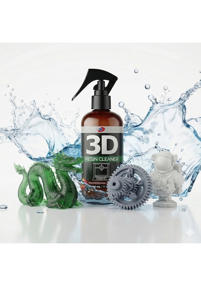 3d Reçine Temizleme Solüsyonu - 500 Ml Reçine Baskı Temizleme