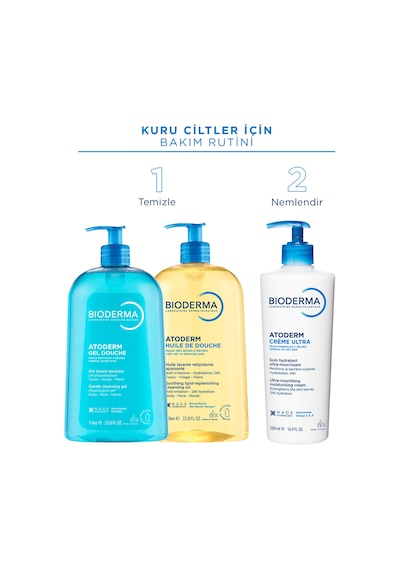 Atoderm Cream Ultra Normal Ve Kuru Ciltler İçin Nemlendirici Yüz, Vücut Bakım Kremi 500 Ml