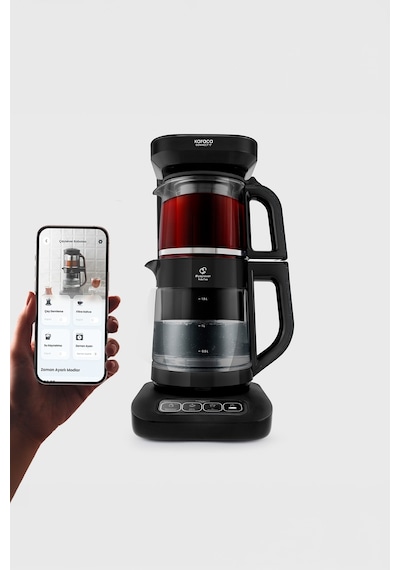 Karaca Robotea Pro Connect 4 In 1 Konuşan Cam Çay Makinesi
