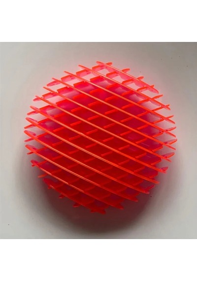 Yeni Nesil Kırmızı Solucan Stres Oyuncağı Top Anahtarlıklı Model 2 Özellikli Vıp New Red Fıdget Worm