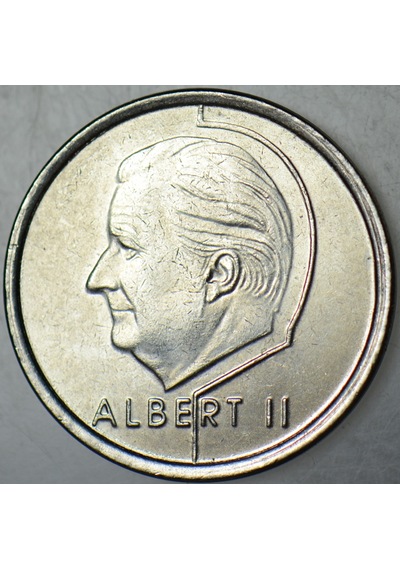 Belçika 1 Frank 1998 Belgıque. Çilaltı.