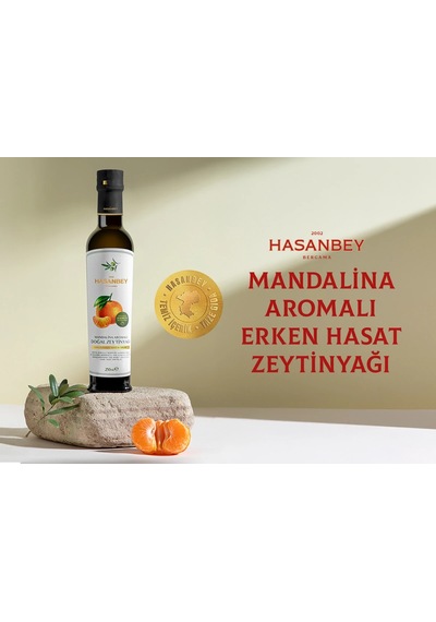 Mandalina Aromalı Erken Hasat Zeytinyağı 250 Ml