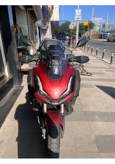 2023-26 Honda Adv 350 Uzun Ön Cam Açık Füme Zeus 60 CM 4 MM Adv350