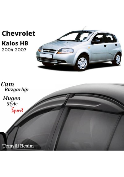 Chevrolet Kalos Hb Cam Rüzgarlığı 2004-2007