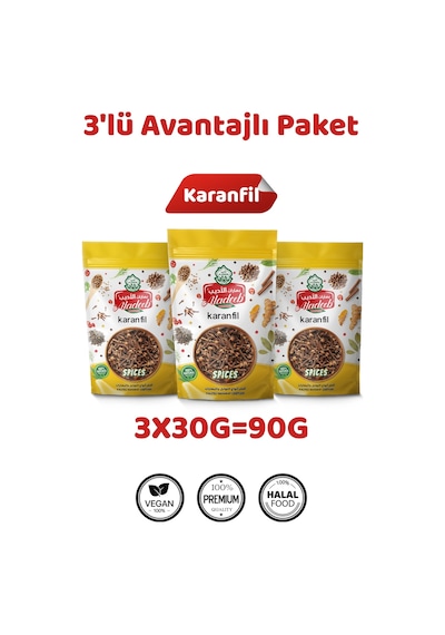 Karanfil Tane 3 X 30 Gr 3 Paket